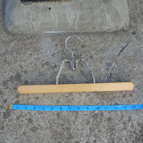 Vintage Baribocraft Made in Canada Wood Pants Hanger - Picture 8 of 13